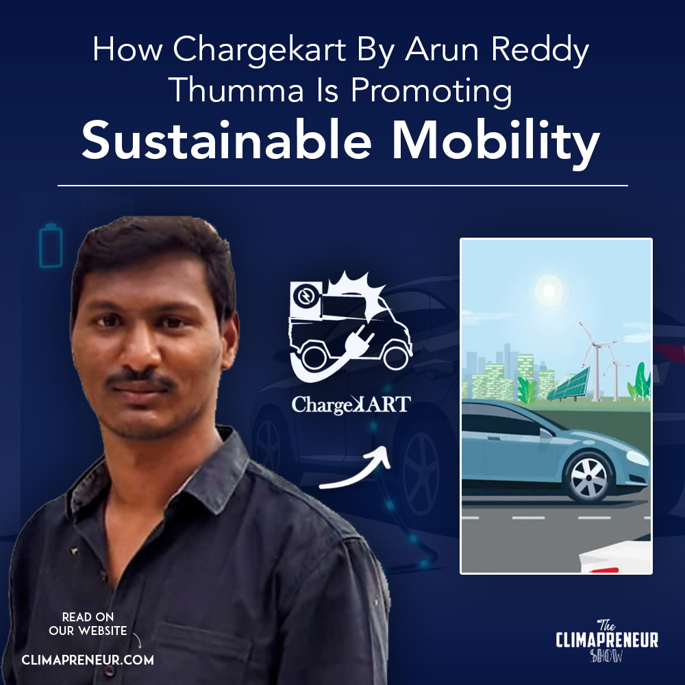 How ChargeKart is promoting Sustainable Mobility?